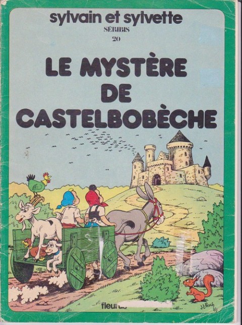 Couverture de l'album Sylvain et Sylvette Tome 20 Le mystère de Castelbobèche