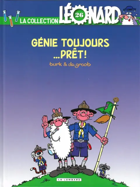 Couverture de l'album La Collection Léonard Tome 26 Génie toujours ... Prêt !