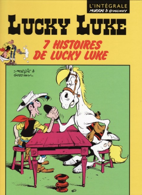 Couverture de l'album Lucky Luke Tome 38 7 histoires de Lucky Luke