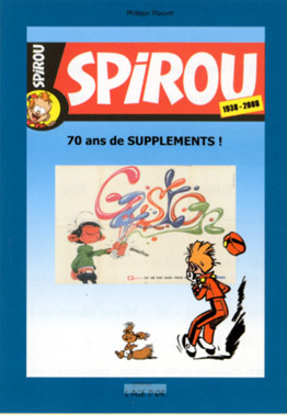 Couverture de l'album Le journal de Spirou 1938-2008 : 70 ans de suppléments