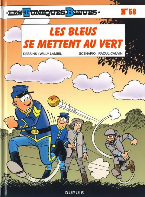 Les Tuniques Bleues Tome 58 Les bleus se mettent au vert