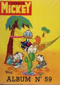 Le Journal de Mickey Album N° 59