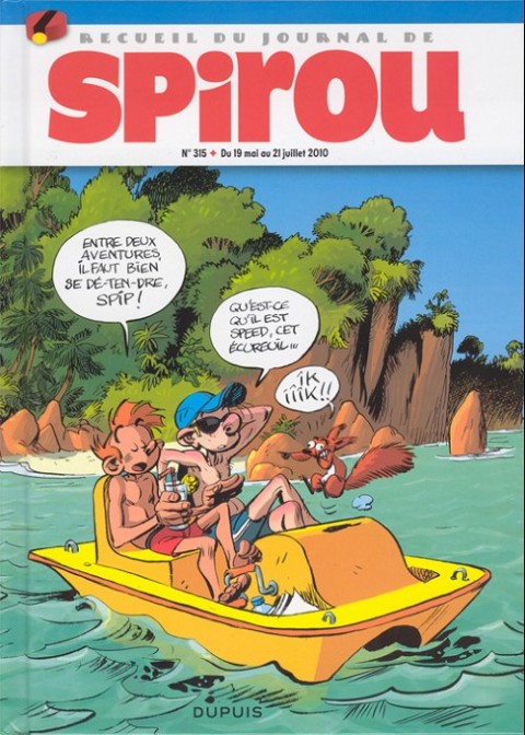 Couverture de l'album Le journal de Spirou N° 315