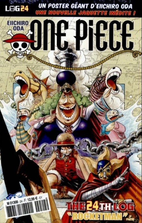 Couverture de l'album One Piece La collection - Hachette The 24th Log
