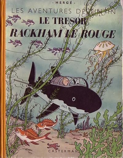 Tintin Tome 12 Le trésor de Rackham Le Rouge