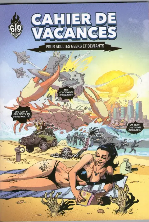 Cahier de vacances Cahier de vacances pour adultes geeks et déviants