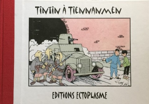 Couverture de l'album Tintin Tintin à Tiennanmen