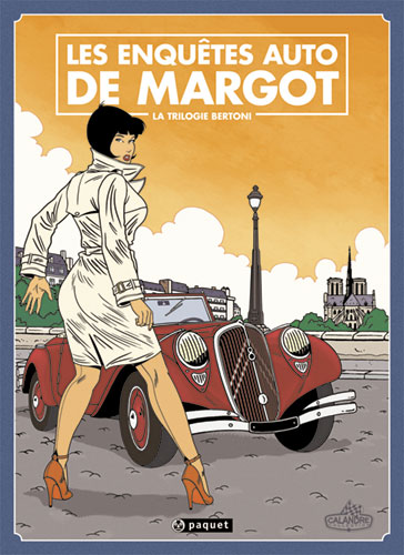 Couverture de l'album Les Enquêtes auto de Margot La Trilogie Bertoni