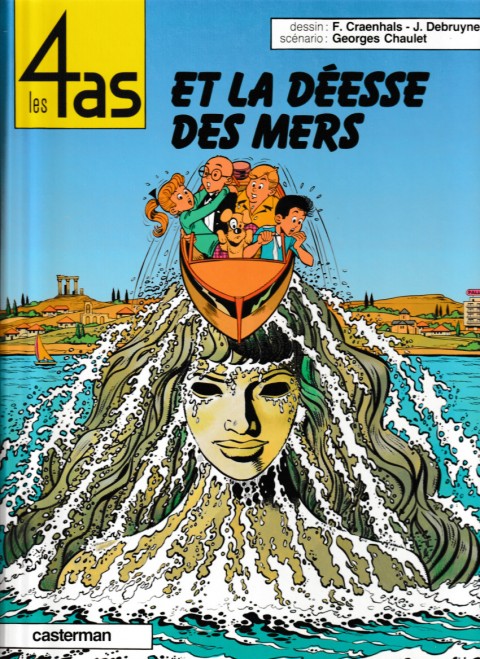 Couverture de l'album Les 4 as Tome 25 Les 4 as et la déesse des mers