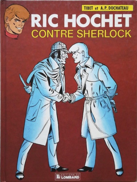 Couverture de l'album Ric Hochet Tome 44 Ric Hochet contre Sherlock