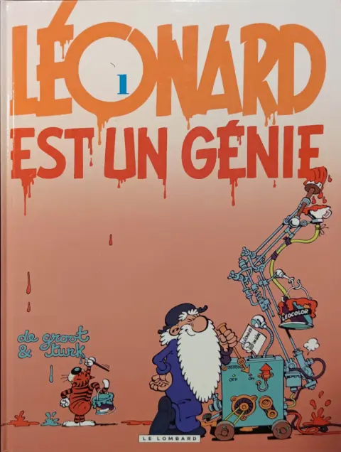 Couverture de l'album Léonard Tome 1 Léonard est un génie
