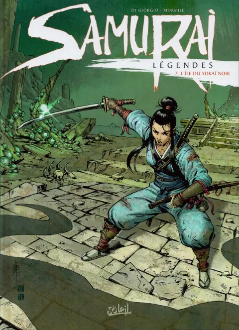Samurai Légendes Tome 7 L'île du yokaÏ noir