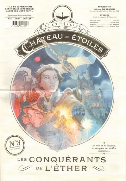Le Château des étoiles Le Château des Etoiles - Gazette N° 3 Les Conquérants de l'éther
