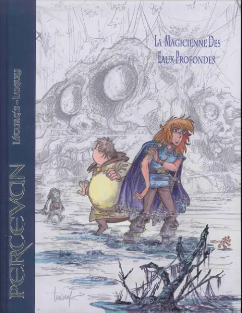 Couverture de l'album Percevan Tome 16 La Magicienne Des Eaux Profondes