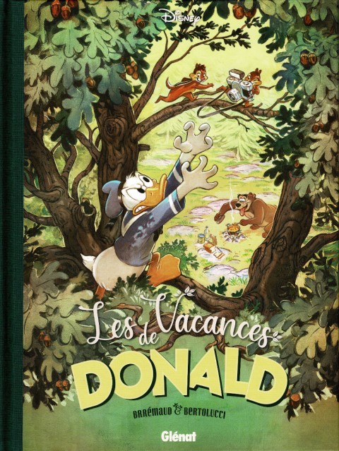 Couverture de l'album Les Vacances de Donald