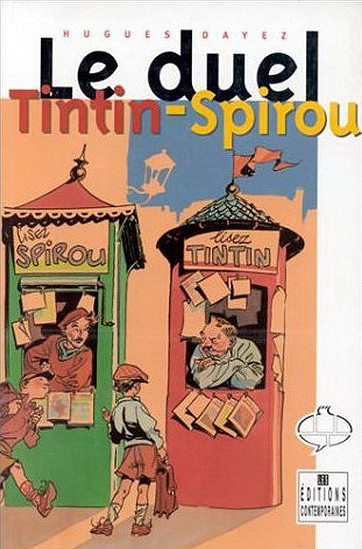 Couverture de l'album Le duel Tintin-Spirou