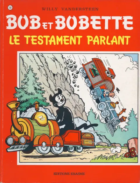 Couverture de l'album Bob et Bobette Tome 119 Le testament parlant