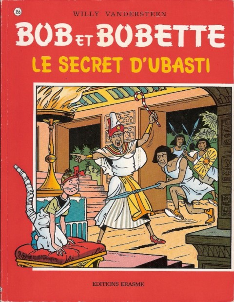 Couverture de l'album Bob et Bobette Tome 155 Le secret d'Ubasti