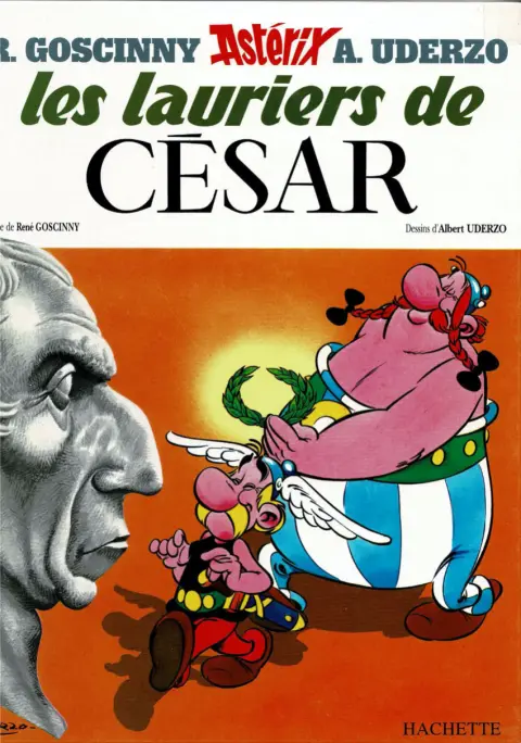 Couverture de l'album Astérix Tome 18 Les Lauriers de César