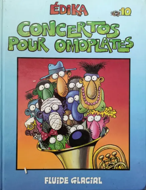 Couverture de l'album Édika Tome 10 Concertos pour Omoplates