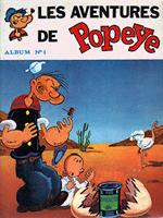 Couverture de l'album Les aventures de Popeye Album N° 1