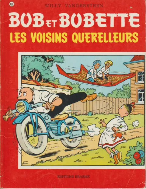 Couverture de l'album Bob et Bobette Tome 126 les voisins querelleurs
