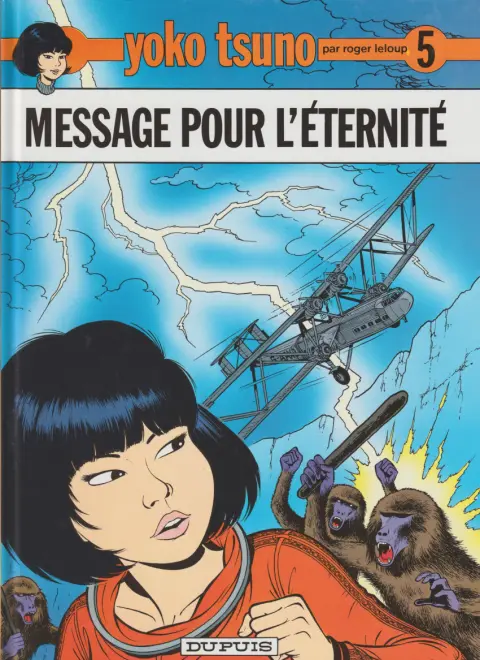 Couverture de l'album Yoko Tsuno Tome 5 Message pour l'éternité