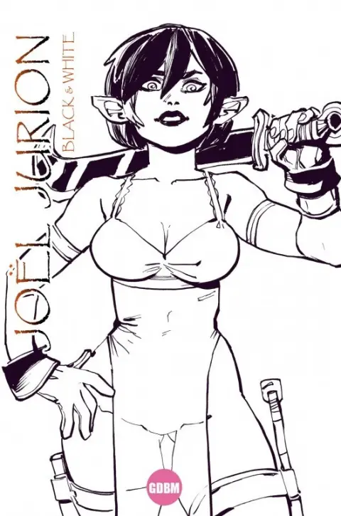 Joël Jurion - Artbook Black & White