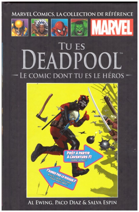 Marvel Comics - La collection de référence Tome 249 Tu es Deadpool : Le Comic dont tu es le héros