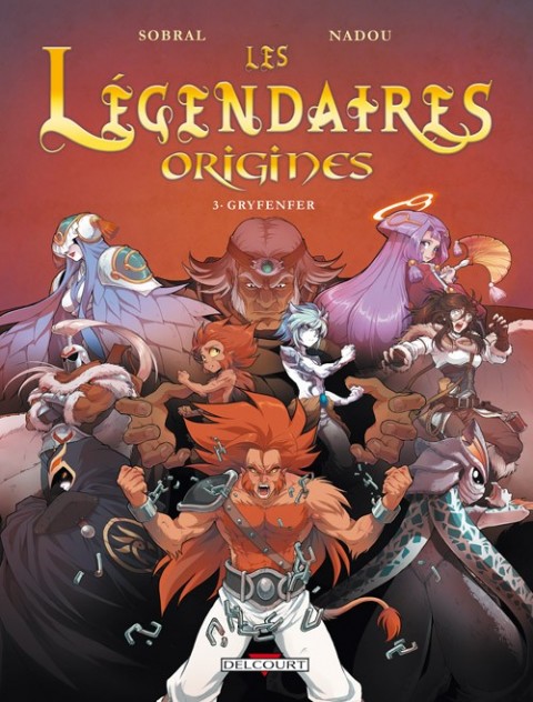 Couverture de l'album Les Légendaires - Origines Tome 3 Gryfenfer