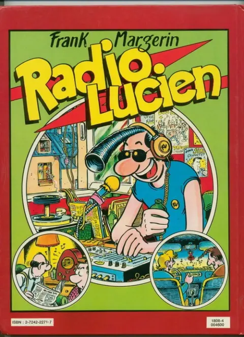 Verso de l'album Ricky Ricky Banlieue / Radio Lucien
