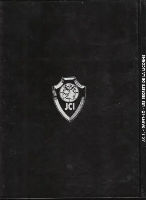Verso de l'album Saint-Lô Les secrets de la Licorne