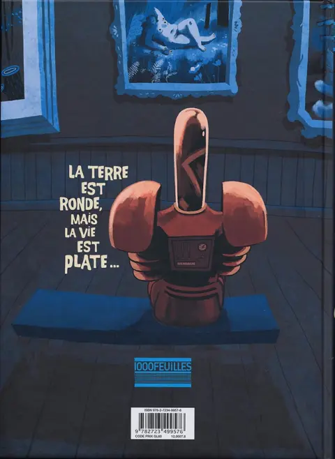 Verso de l'album Soucoupes