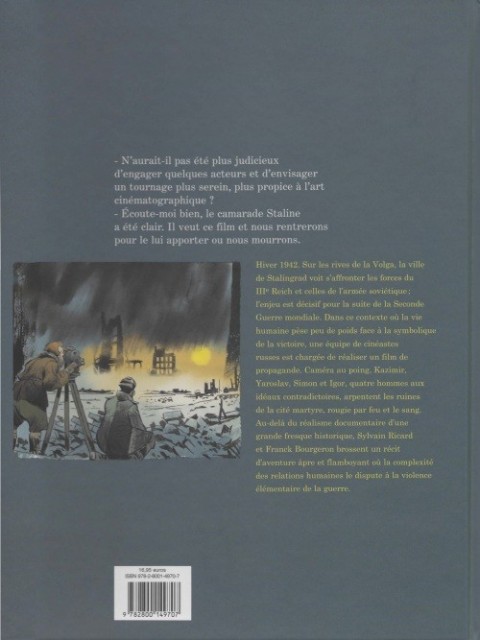 Verso de l'album Stalingrad Khronika Première partie