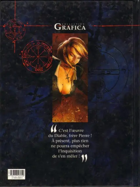Verso de l'album Le Troisième Testament Tome 1 Marc ou le réveil du Lion