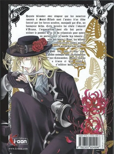 Verso de l'album Undertaker riddle 4