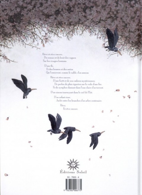 Verso de l'album Yaxin Le faune Gabriel Tome 1 Canto 1