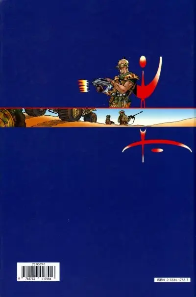 Verso de l'album Nomad Tome 1 Mémoire vive