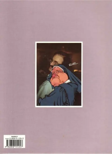 Verso de l'album Soeur Marie-Thérèse des Batignolles Tome 1