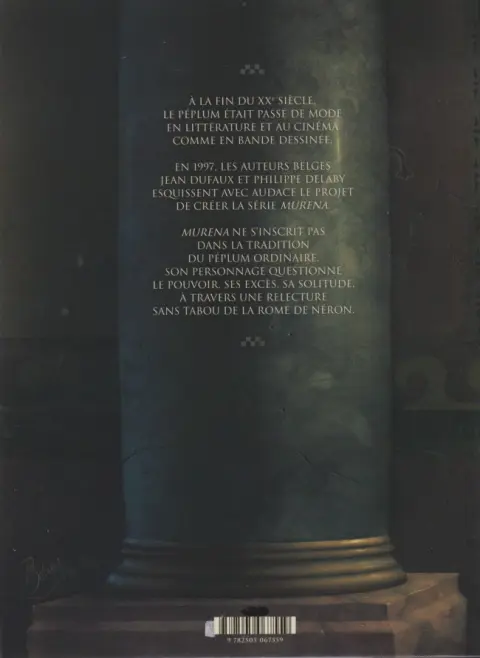 Verso de l'album Murena L'Intégrale