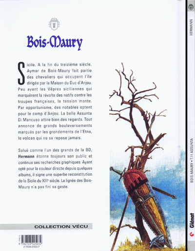 Verso de l'album Les Tours de Bois-Maury Tome 11 Assunta
