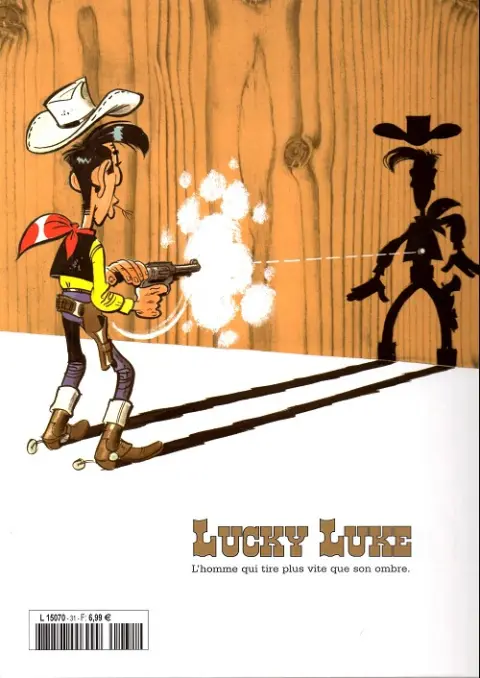 Verso de l'album Lucky Luke La collection Tome 31 Arizona
