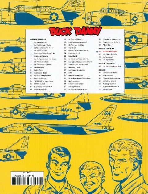 Verso de l'album Buck Danny Tome 41 Mission Apocalypse