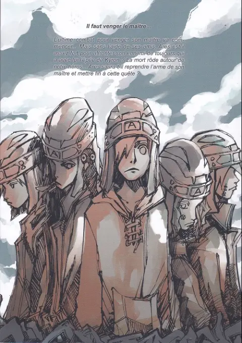 Verso de l'album Ares - The Vagrant Soldier - Le Soldat Errant 26