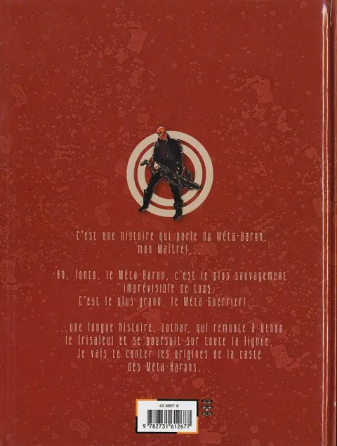 Verso de l'album La Caste des Méta-Barons Tome 6 Doña Vicenta Gabriela de Rokha l'Aïeule