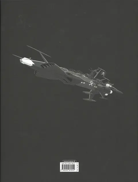 Verso de l'album Capitaine Albator - Mémoires de l'Arcadia Tome 1/3 Les doigts glacés de l'oubli