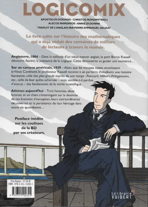 Verso de l'album Logicomix
