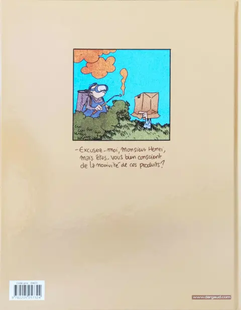 Verso de l'album Le Retour à la terre Tome 2 Les projets