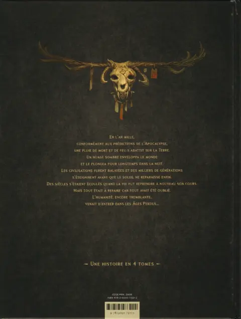 Verso de l'album Les Âges perdus Tome 1 Le Fort des Landes