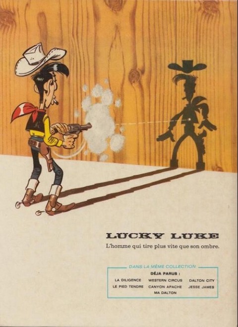 Verso de l'album Lucky Luke Tome 37 Canyon Apache